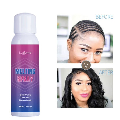 Melting Spray for Lace Wigs Got2B Spray for Wig Got 2B Spray Glue for Lace Front Hair Gel Accessories Wig Installation Kit Set