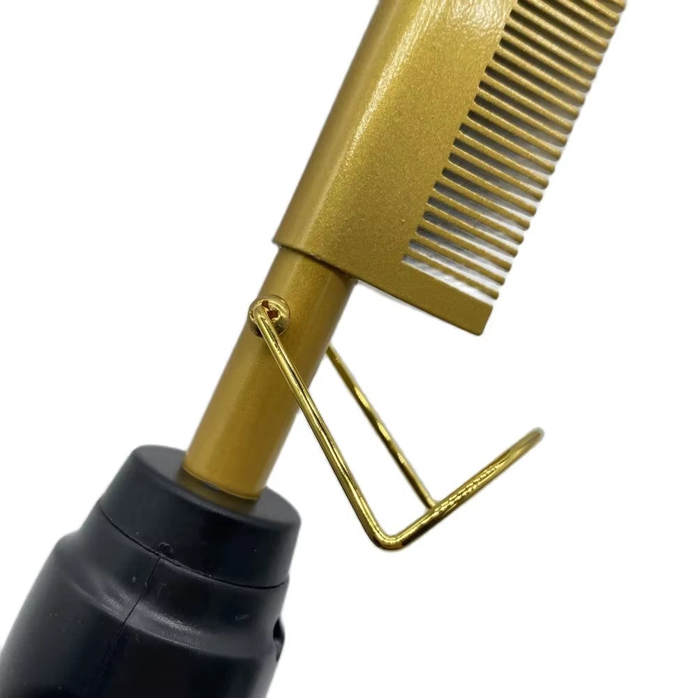 Hot Comb Hair Straightener Brush Hot Comb Pressing Electric Heat Electric Hair Brushes Styling Tools