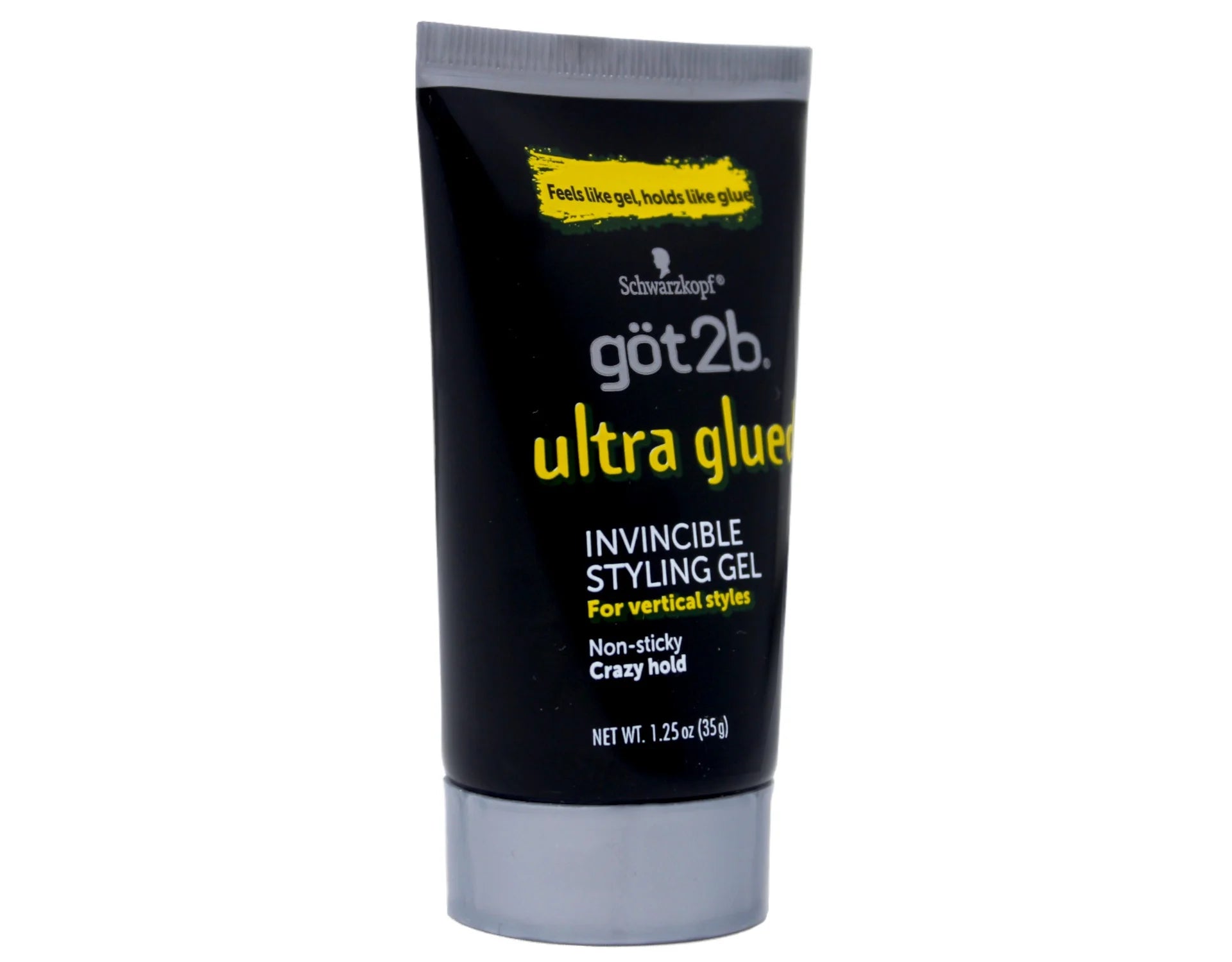 Schwarzkopf Got 2B Ultra Glued Invincible Styling Gel, 1.25 Oz
