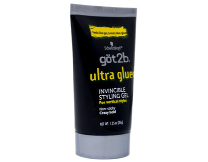 Schwarzkopf Got 2B Ultra Glued Invincible Styling Gel, 1.25 Oz